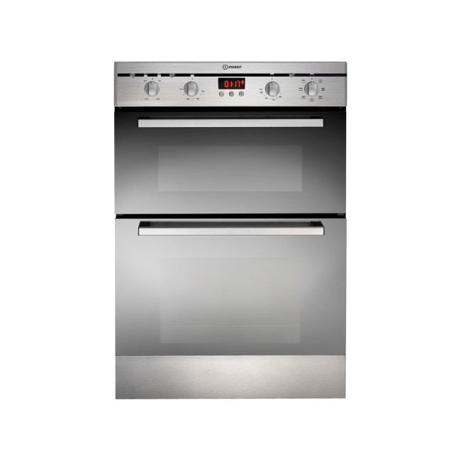 Indesit FIMDE23IXS Multifunction Electric Built-in Double Oven Stainless Steel