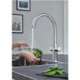 Grohe Red Duo Chrome Instant Boiling Water Tap with M Size Boiler 