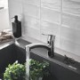 Grohe Start Quick Fix Black Pull Out Monobloc Kitchen Sink Mixer Tap