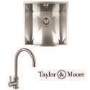 Taylor & Moore Norman Inset 1 Bowl Stainless Steel Sink & Canterbury Chrome Tap Pack