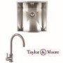 Taylor & Moore Norman Inset 1 Bowl Stainless Steel Sink & Canterbury Chrome Tap Pack