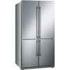GRADE A3  - Smeg FQ60XP Stainless Steel 4-Door American Fridge Freezer With Convertible Compartment