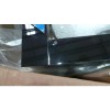 GRADE A2  - CDA 3B10BL Designer Shelf Design Cooker Hood Black Glass And Stainless Steel