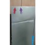 GRADE A3 - AEG A72710GNX0 1.85m Tall Freestanding Freezer - Silver With Anti-fingerprint Stainless Steel Door
