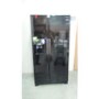 GRADE A2 - Samsung RS7667FHCBC H-series Gloss Black American Fridge Freezer