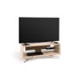 Techlink AA110L Arena TV Stand for up to 55" TVs - Light Oak