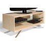 Techlink AA110L Arena TV Stand for up to 55" TVs - Light Oak
