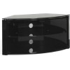 Techlink B6B Bench Corner TV Stand for up to 55&quot; TVs - Black