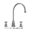 Perrin And Rowe 4370CP Traditional collection Athenian Three Hole Sink Mixer Tap