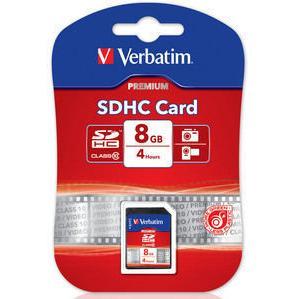 Verbatim Premium U1 8GB MicroSDHC Class 10 Card