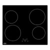 Belling IHT613 59cm Touch Control Four Zone Induction Hob For Plug-in Connection Black