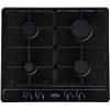 Belling GHU60GC 60cm Gas Hob With Cast Iron Pan Stands Black