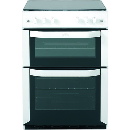 Belling FSG60DO 60cm Double Oven Gas Cooker in White