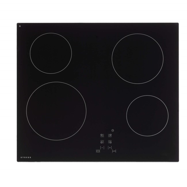 Stoves SEH600CTC MK2 Touch Control 60cm Ceramic Hob in Black