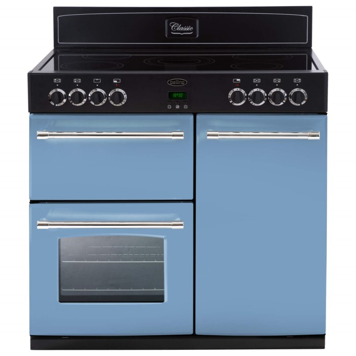 Belling Classic 90E 90cm Electric Range Cooker with Ceramic Hob Day's