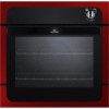 New World NW601G Gas Built In Single Oven - Red