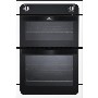 New World NW901G Gas Built In Double Cavity Oven - White
