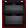 New World NW701DO Electric Built Under Double Oven In Metallic Red
