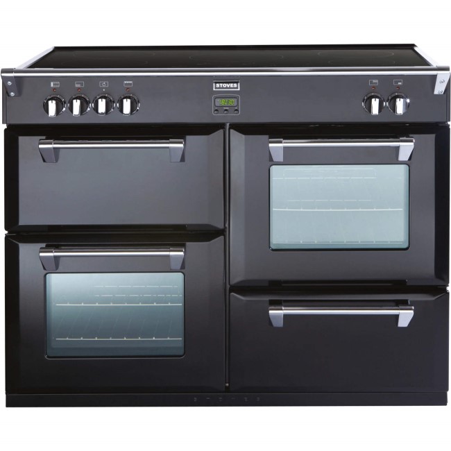 Stoves Richmond 1000Ei 100cm Electric Range Cooker with Induction Hob - Black