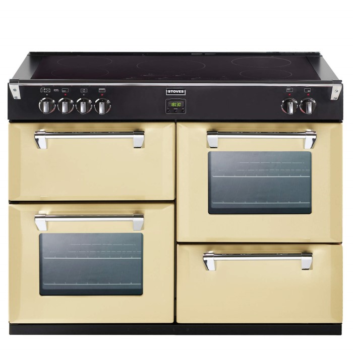 Stoves Richmond 1000Ei 100cm Electric Range Cooker with Induction Hob Champagne 444441651