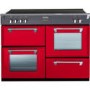 Stoves Richmond 1000Ei Colour Boutique 100cm Electric Range Cooker with Induction Hob in Hot Jalapeno