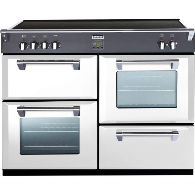 Stoves Richmond 1100Ei Colour Boutique 110cm Electric Range Cooker with Induction Hob - Icy Brook