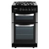 Belling FSE50DOP 50cm Wide Double Oven Electric Cooker - Stainless Steel
