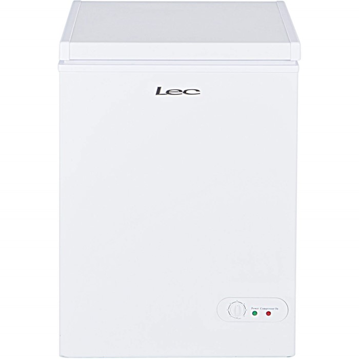 LEC CF100 LW 100 Litre Chest Freezer White 444442301 Appliances Direct
