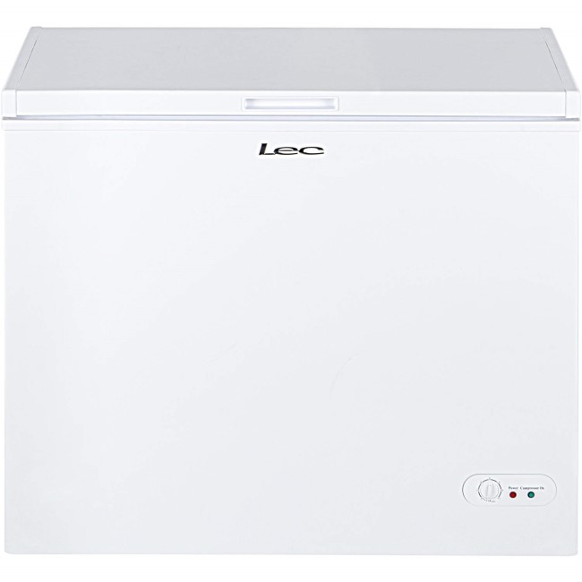 LEC CF200LW 200 Litre Chest Freezer - White
