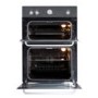 Belling SCBI90FP Sebastian Conran Antracite Electric Built-in Fanned Double Oven