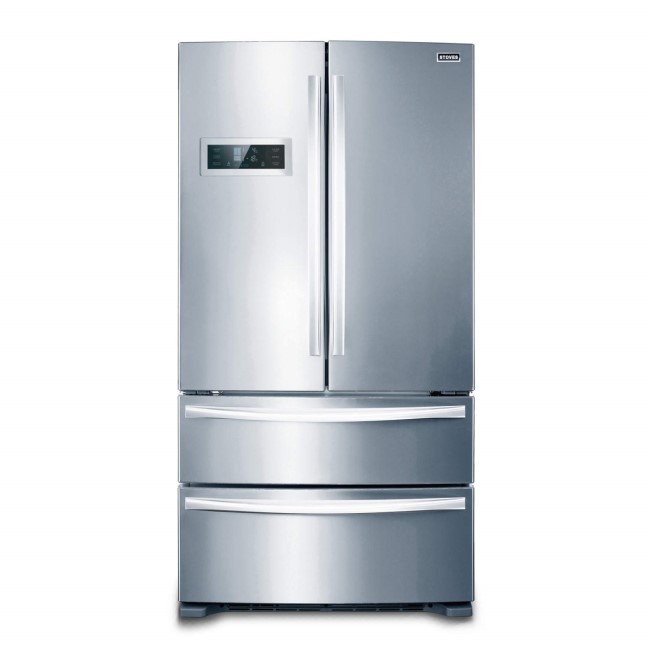 Stoves FD90 Stainless Steel Four-door Fridge Freezer