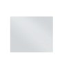 Unbranded 444442913 Glen Dimplex SBK 90 90cm Wide Glass Splashback - Stainless Shimmer