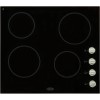 Belling 444443276 CH60RV Four Zone Ceramic Hob With Rotary Controls Black