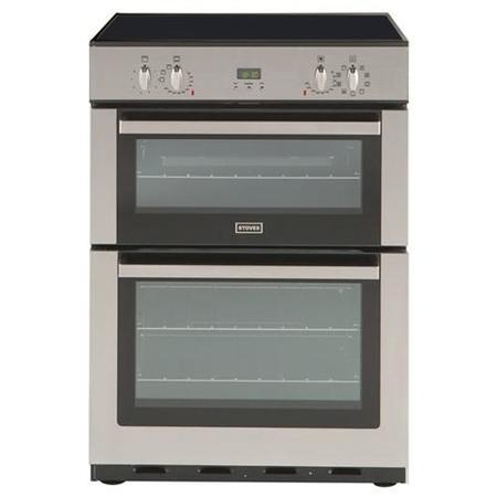 Stoves SE60MFPTi 60cm Double Oven Electric Cooker With Induction Hob Stainless Steel