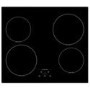 Stoves SIH600T13 59cm Touch Control Four Zone Induction Hob For Plug-in Connection Black