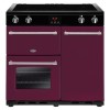Belling Farmhouse 90Ei 90cm Electric  Range Cooker With Induction Hob Wild Berry