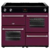 Belling Farmhouse 100Ei 100cm Electric  Range Cooker With Induction Hob Wild Berry