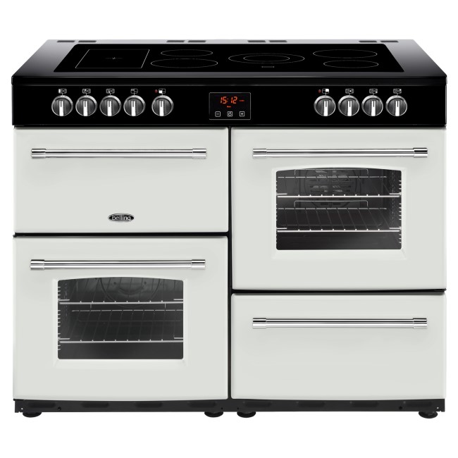 Belling Farmhouse 110E 110cm Electric Range Cooker With Ceramic Hob Icy Brook