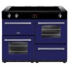 Belling Farmhouse 110Ei 110cm Electric Range Cooker With Induction Hob Midnight Gaze