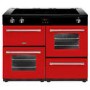 Belling Farmhouse 110Ei 110cm Electric Range Cooker With Induction Hob Hot Jalapeno