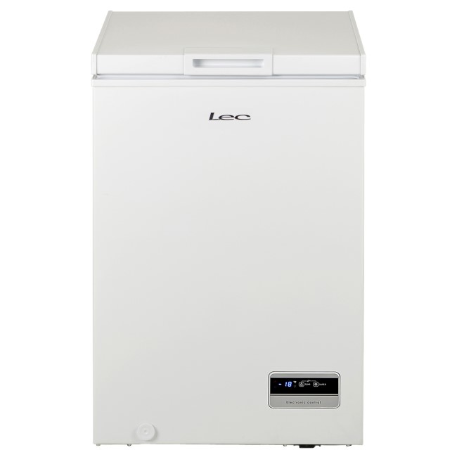 Lec CF100L 100L Chest Freezer - White