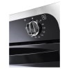 New World NW602MF 73L Multifunction Electric Single Oven With Programmable Timer - Stainless Steel