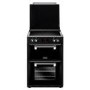 Refurbished Stoves Richmond 600EI 60cm Double Oven Electric Cooker With Induction Hob And Bluetooth Connectivity Black