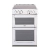 Belling Enfield E552 55cm Double Oven Electric Cooker with Ceramic Hob - White