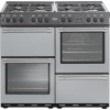 Belling Country Classic 100cm Dual Fuel Range Cooker - Silver