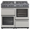 Belling Country Classic 100cm Gas Range Cooker in Silver