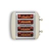 Dualit 46202 4 Slot High Gloss Lite Toaster Cream