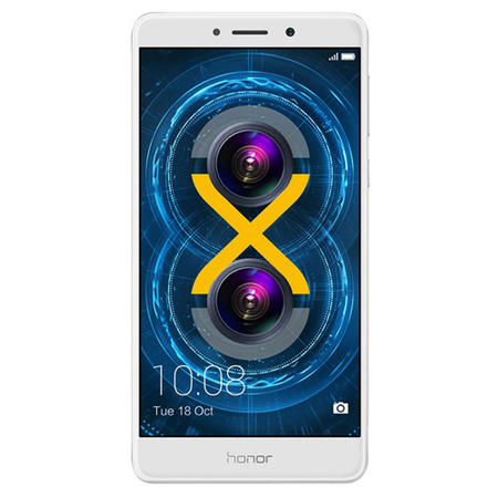 Honor 6X Silver 5.5" 32GB 4G Dual SIM Unlocked & SIM Free