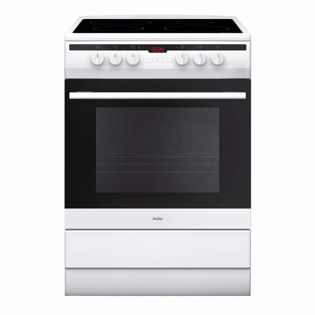 Amica 608CE2TaW 608CE2TaW 608CE2TaW 608CE2TaW 608CE2TaW 608CE2TaW 608CE2TaW 60cm Single Cavity Electric Cooker With Ceramic Hob - White