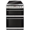 Amica 608DCE2TAXX Freestanding 60cm Double Oven Electric Cooker -Stainless Steel